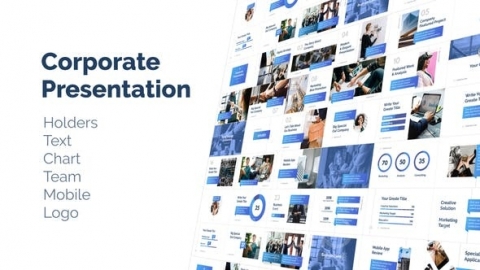 AE模板 公司演示包 Corporate Presentation Bundle