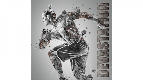 PS动作-毁灭Devastation Photoshop Action