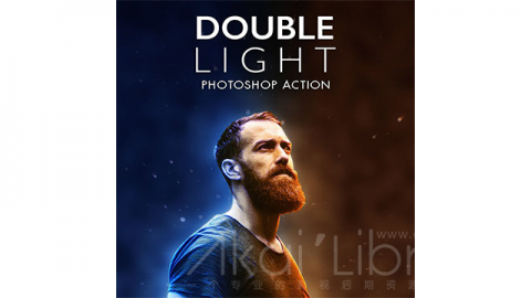 PS动作 双光Double Light Photoshop Action