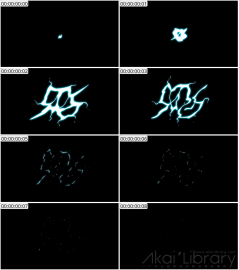 AE模板 手绘闪电能量卡通元素 Flash FX Electric Elements And Titles | After Effects 07