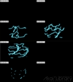 AE模板 手绘闪电能量元素 Hand Drawn Electric Elements Pack | After Effects 10