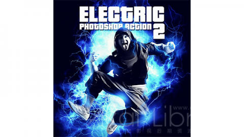 PS动作 电Electric 2 Photoshop Action