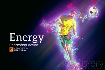 PS动作 能量Energy Photoshop Action