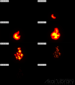 AE模板 手绘火焰元素 Fire Elements Pack 03