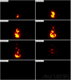 AE模板 卡通手绘火元素 Cartoon Fire Elements | After Effects 03