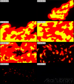 AE模板 手绘火焰元素 Fire Elements Titles And Transitions | After Effects 05