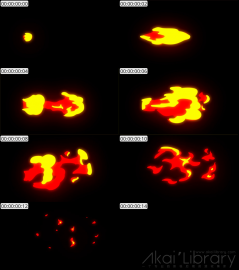 AE模板 手绘火焰元素 Hand Drawn Fire Elements Pack | After Effects 07