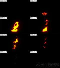 AE模板 手绘火焰元素 Hand Drawn Fire Elements Pack | After Effects 10