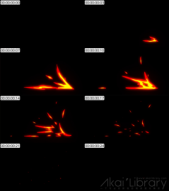 AE模板 手绘火焰元素 Fire Elements Pack 11