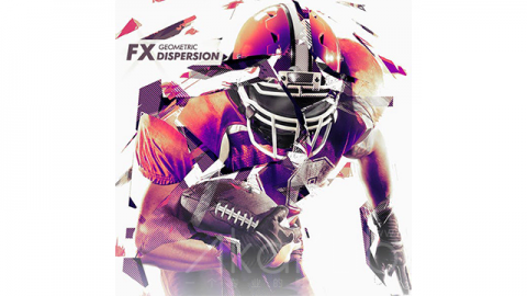 PS动作-几何色散FXGeometrical Dispersion FX - Photoshop Add-On