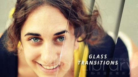 AE模板 玻璃化转场 Glass Transitions