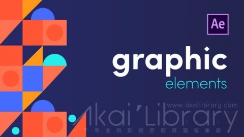 AE模板 图形元素 Graphic Elements After Effects