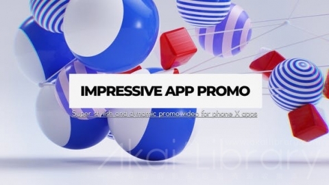 AE模板 令人印象深刻的应用程序促销 Impressive App Promo