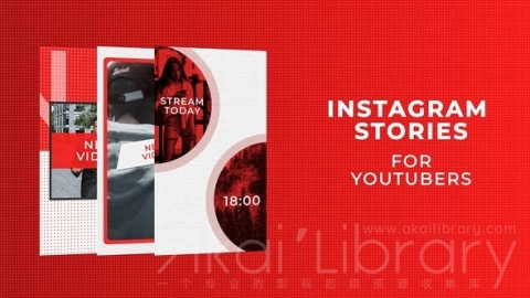 AE模板 你的Instagram故事 Instagram Stories for YouTubers