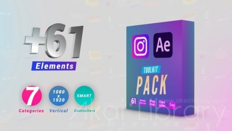 AE模板 Instagram工具包 Instagram Toolkit Pack