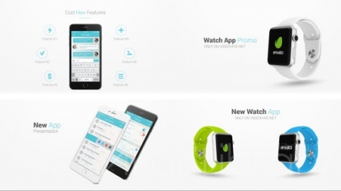 AE模板 iPhone6和Apple Watch演示套件 Iphone 6 and Apple Watch Presentation Kit