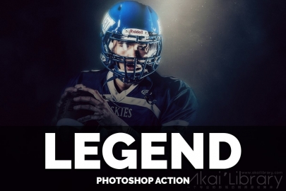 PS动作 传奇Legend Photoshop Action
