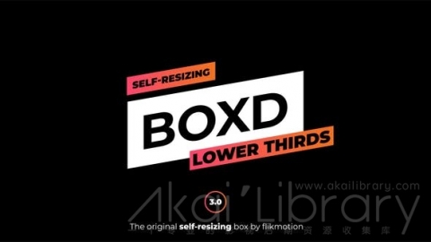 AE模板 栏目标题 Lower Thirds
