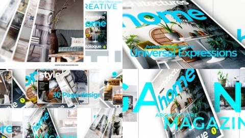 AE模板 杂志宣传片 Magazine Promo