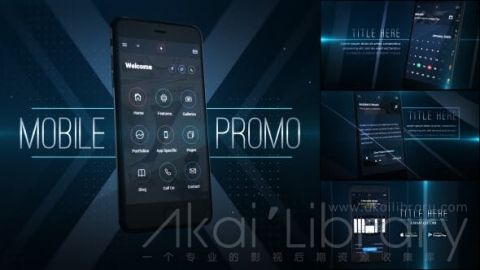 AE模板 移动应用程序促销 Mobile Application Promo