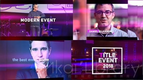 AE模板 现代事件 Modern Event