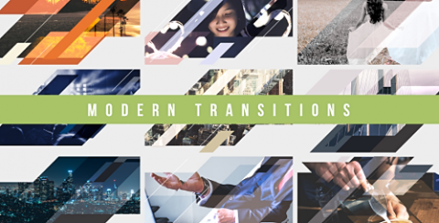 AE模板 现代转场 Modern Transitions 10 Pack Volume 4