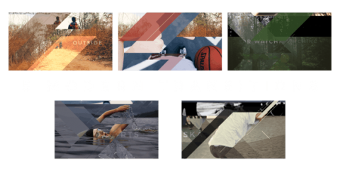 AE模板 现代转场 Modern Transitions 5 Pack