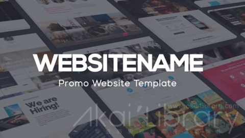 AE模板 现代网站展示 Modern Website Presentation