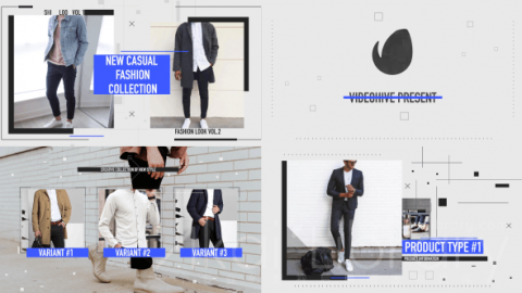 AE模板 现代时尚宣传片 Modern fashion promo