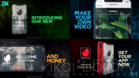 AE模板 现代移动应用程序促销 Modern mobile app promo