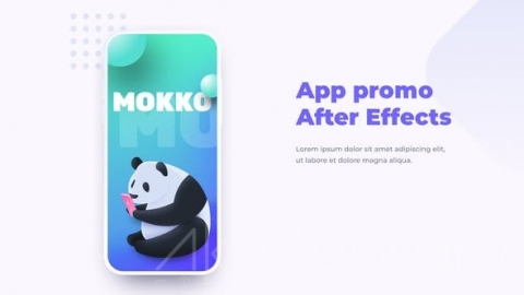 AE模板 应用程序促销模拟移动演示 Mokko   App Promo Mock up Mobile Presentation