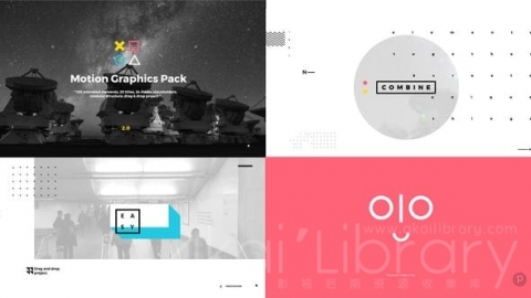 AE模板 运动图形包 Motion Graphics Pack