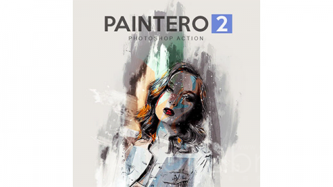 PS动作-画家Paintero 2 - Photoshop Action