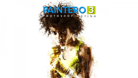 PS动作-画家Paintero 3 - Photoshop Action