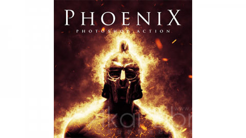 PS动作 凤凰Phoenix   Photoshop Action