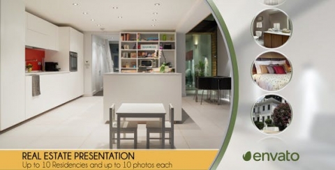 AE模板 房地产展示 Real Estate Presentation