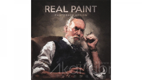 PS动作-真正的绘画Real Paint - Photoshop Action