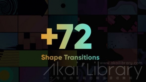 AE模板 形状转场大包装 Shape Transitions Big Pack