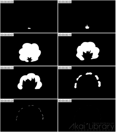 AE模板 动态卡通烟雾 Dynamic Cartoon Smoke | After Effects 01