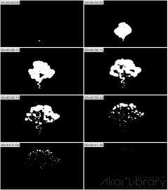 AE模板 卡通烟雾元素 Cartoon Smoke Elements Pack 06