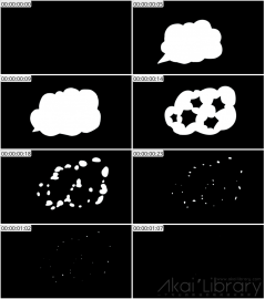 AE模板 卡通烟雾元素 Cartoon Smoke Elements Pack 10