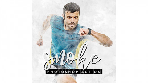 PS动作-烟雾Smoke Photoshop Action 2
