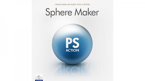 PS动作 造球机Sphere Maker Photoshop Action