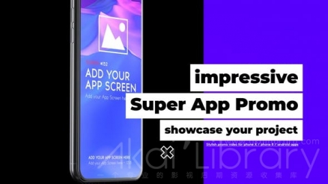 AE模板 超级应用程序促销 Super App Promo