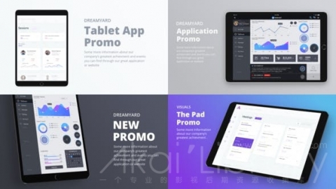 AE模板 平板电脑演示套件 Tablet Presentation Kit