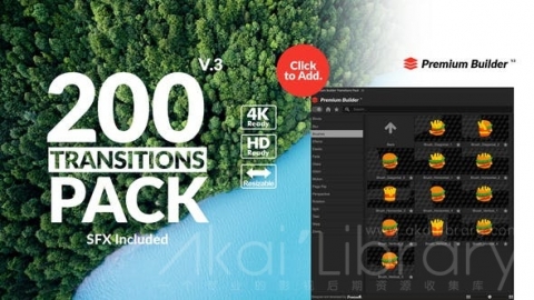 AE模板 过渡包 Transitions Pack