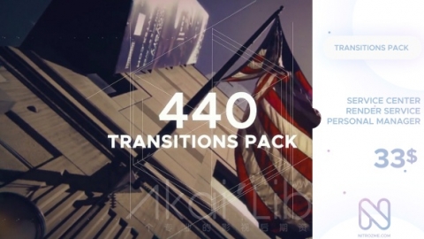 AE模板 过渡包 Transitions Pack v5