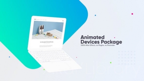 AE模板 动画设备捆绑包 Ui Ux Animated Devices Bundle