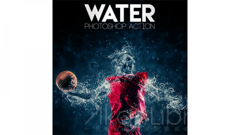 PS动作 水Water Photoshop Action