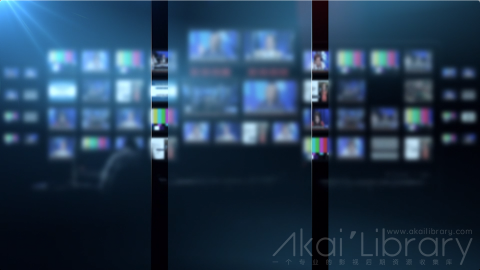 AE模板 突发新闻虚拟背景 Breaking News Virtual Set 3